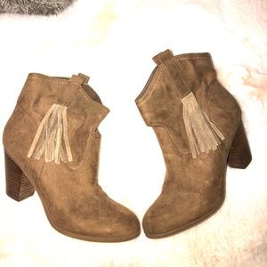 Nine West bootie heels